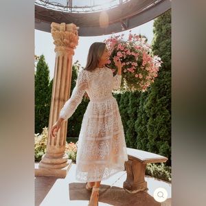 Ivy City Co. Sicily Dress - Champagne Lining XS